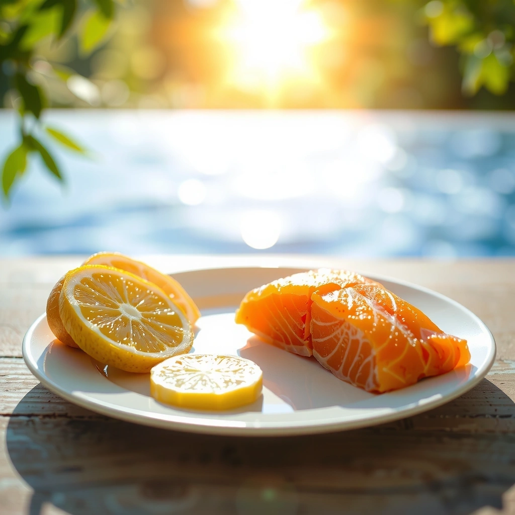 Pescado graso y luz solar, fuentes de Vitamina D
